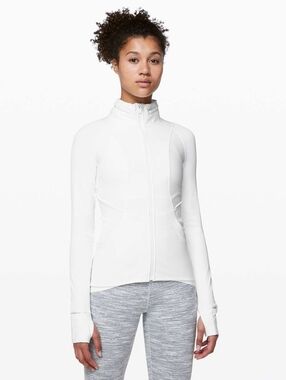 Lululemon Far and Free Jacket White